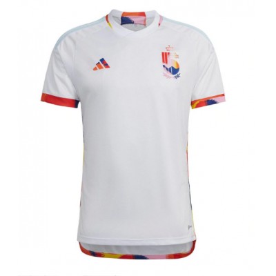 Pánský Fotbalový dres Belgie MS 2022 Venkovní Krátký Rukáv